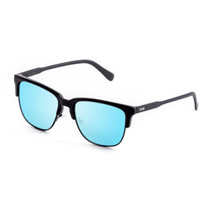 Gafas de sol OCEAN LAFITENIA - Negro mate / Revo azul cielo