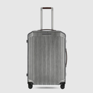 Piquadro Trolley rigide format moyen à quatre roues