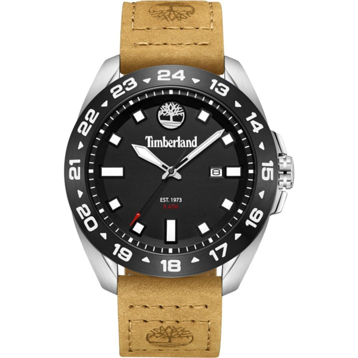 Reloj Timberland TDWGB0029401 Hombre Analogico Cuarzo con Correa de Cuero