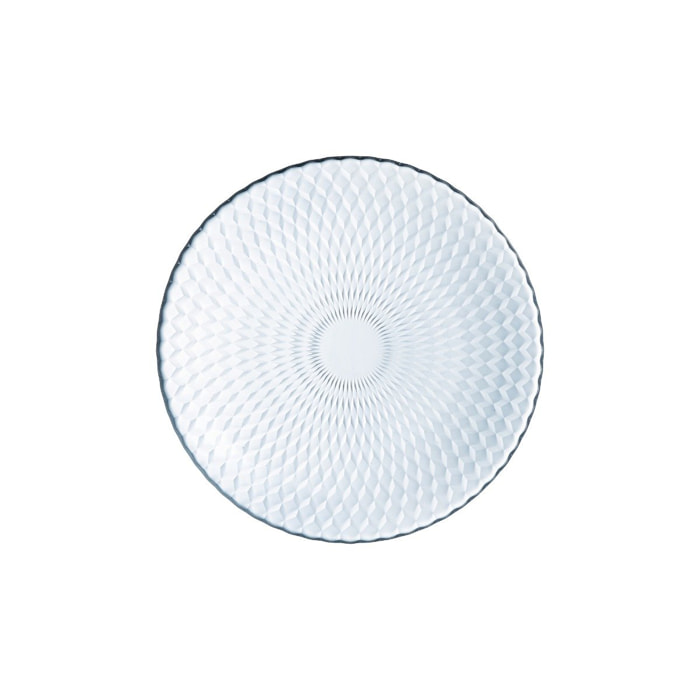 Piatto da dessert in vetro 19 cm Pampille - Luminarc