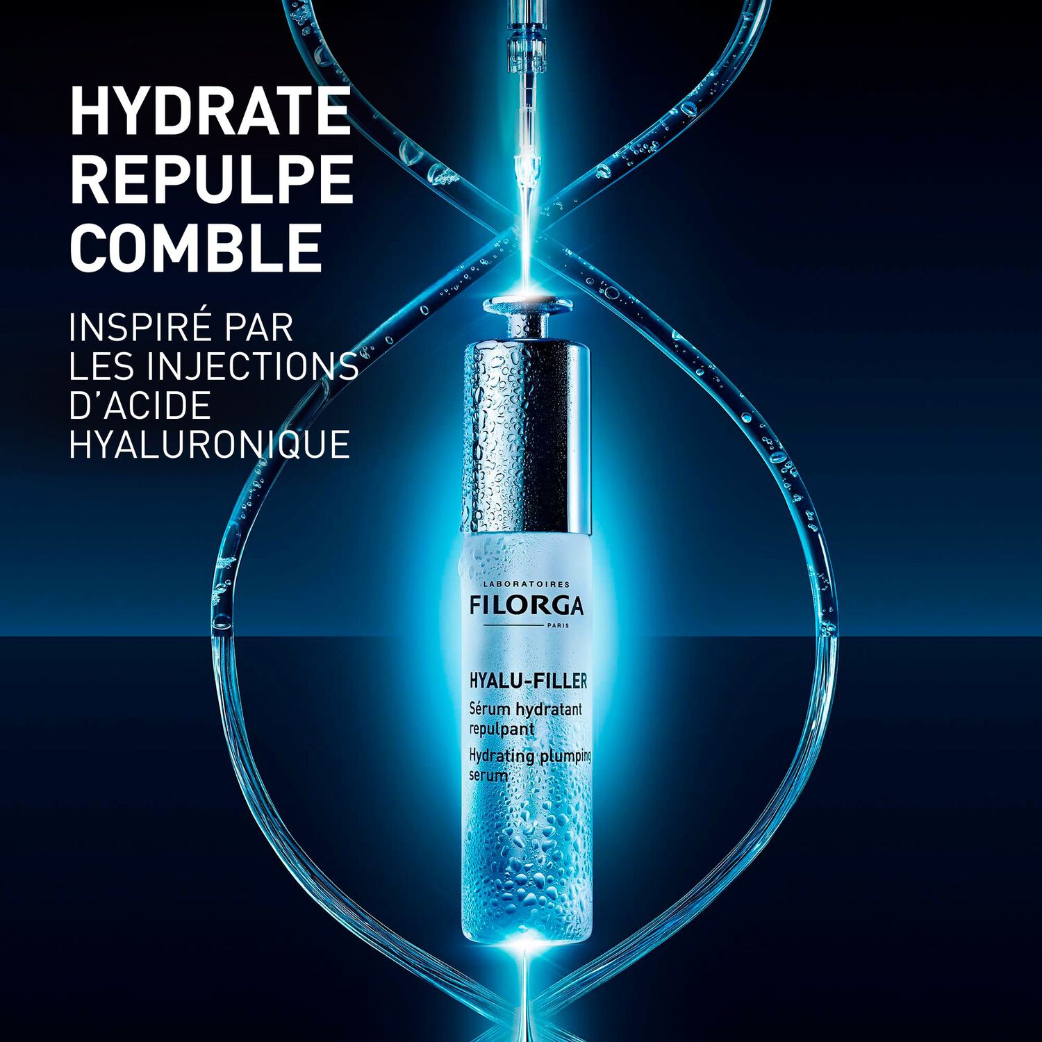 Hyalu-Filler - Sérum visage anti-âge repulpant à l'acide hyaluronique 30ml