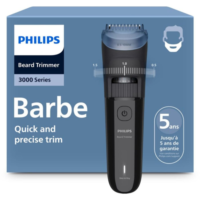 Tondeuse barbe PHILIPS BT3620/15 Series 3000