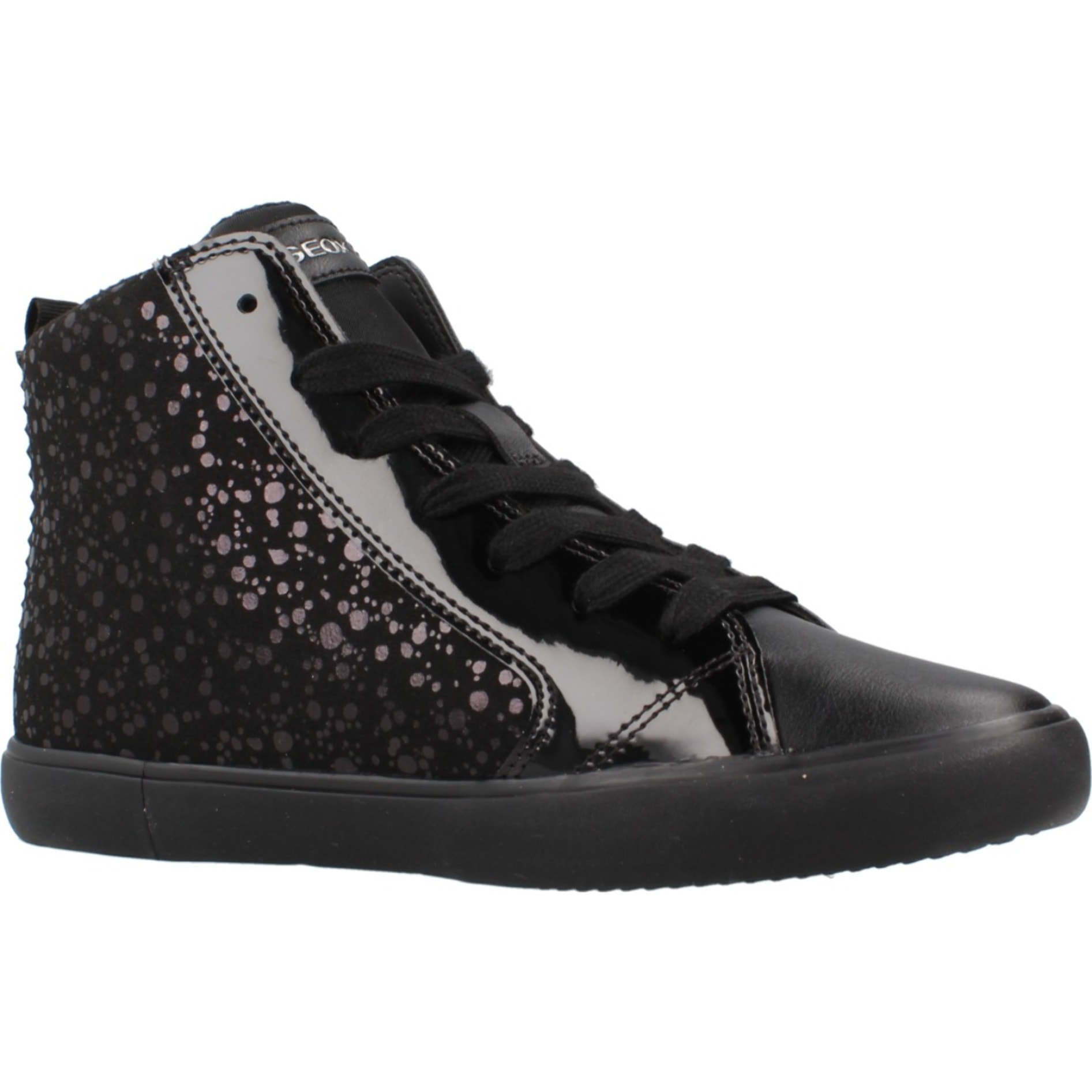 Zapatillas Niña de la marca GEOX  modelo J664ND 0AU02 J GISLI NEGRO