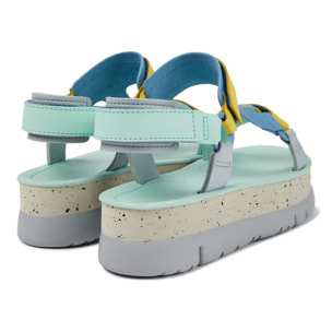 Sandalias - CAMPER Oruga Up - Multicolor - Cuero liso