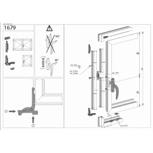 Kit de fermeture FAPIM - 1679