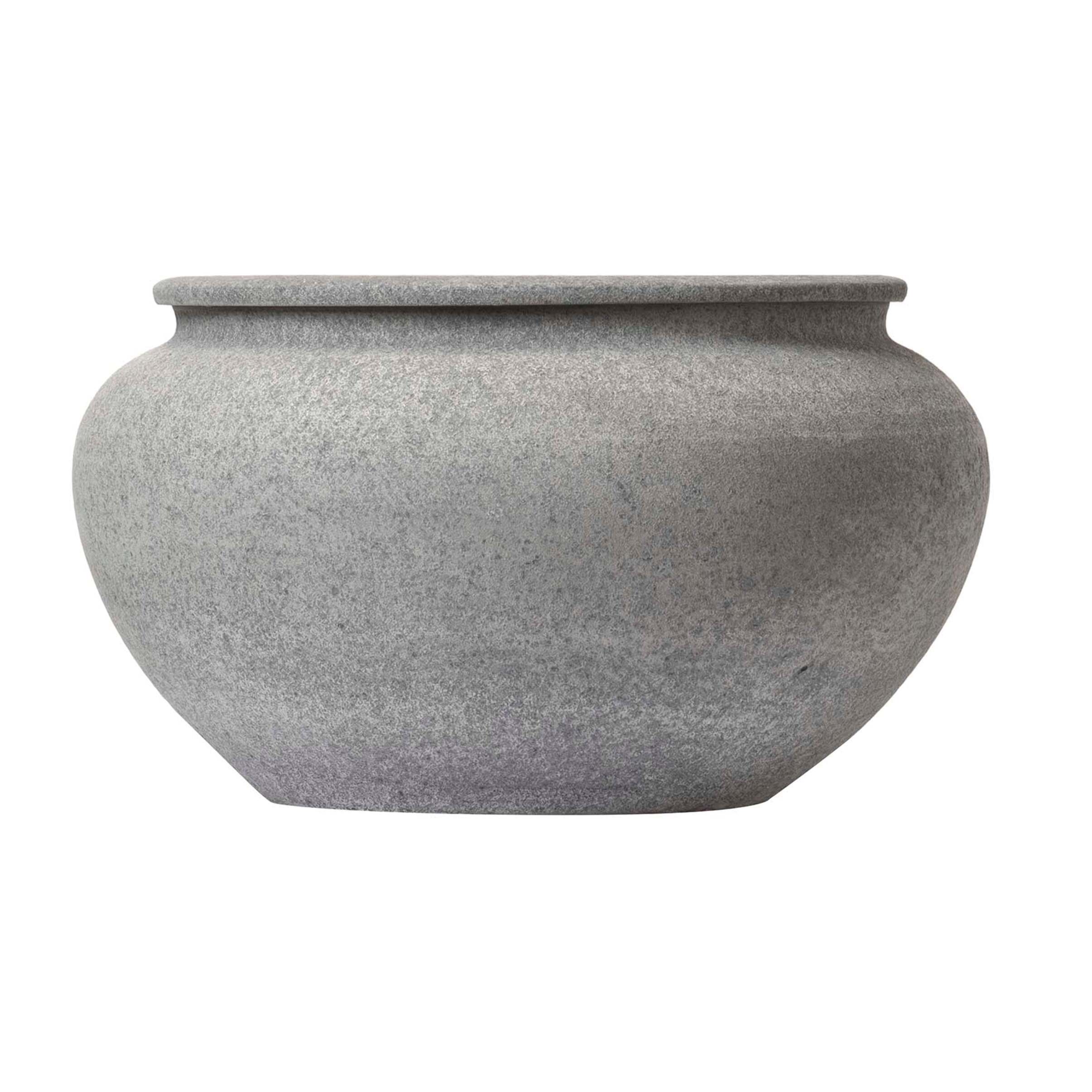 Macetero Ceramica Gris 35x35x26 Cm