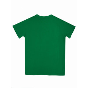 T-shirt a maniche corte da bambino logo grande Basic