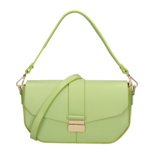 Borsa a spalla da donna - Modello False - Vera pelle - 27.0 x 15.0 x 7.0 cm