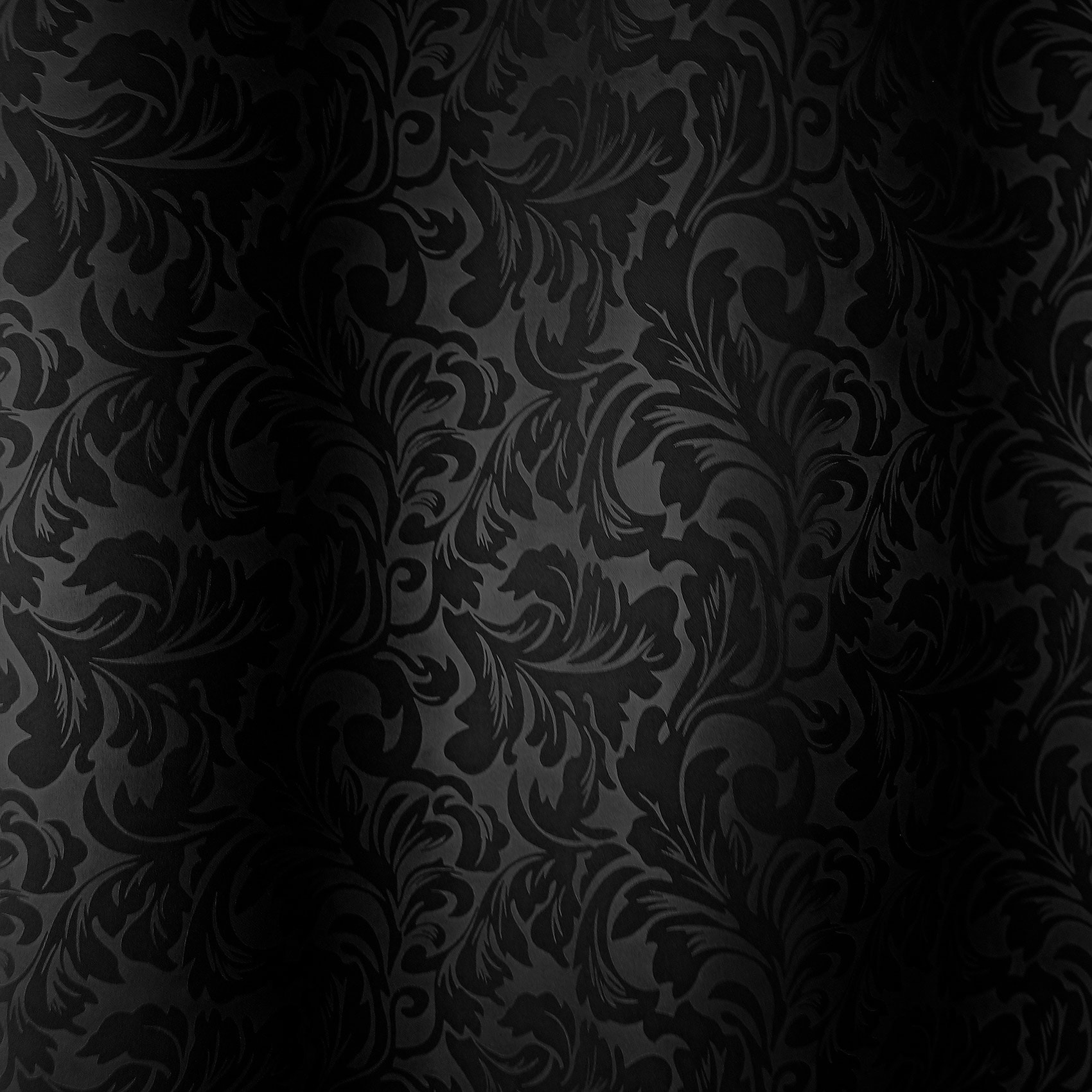Rideau occultant à motifs tons sur tons 8 oeillets - Noir