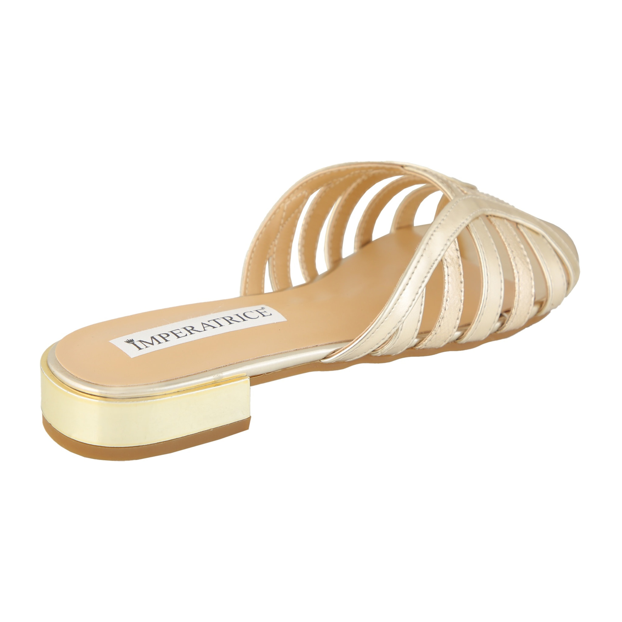 Ciabatte con fasce multicolore