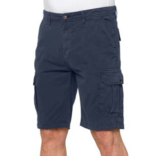 Bermudas Hot Buttered Athabasca cargo Azul marino