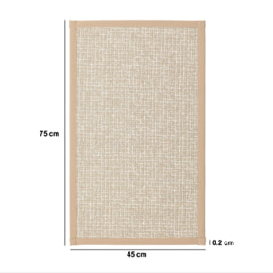 Tapis de cuisine tissé antidérapant 75x45cm