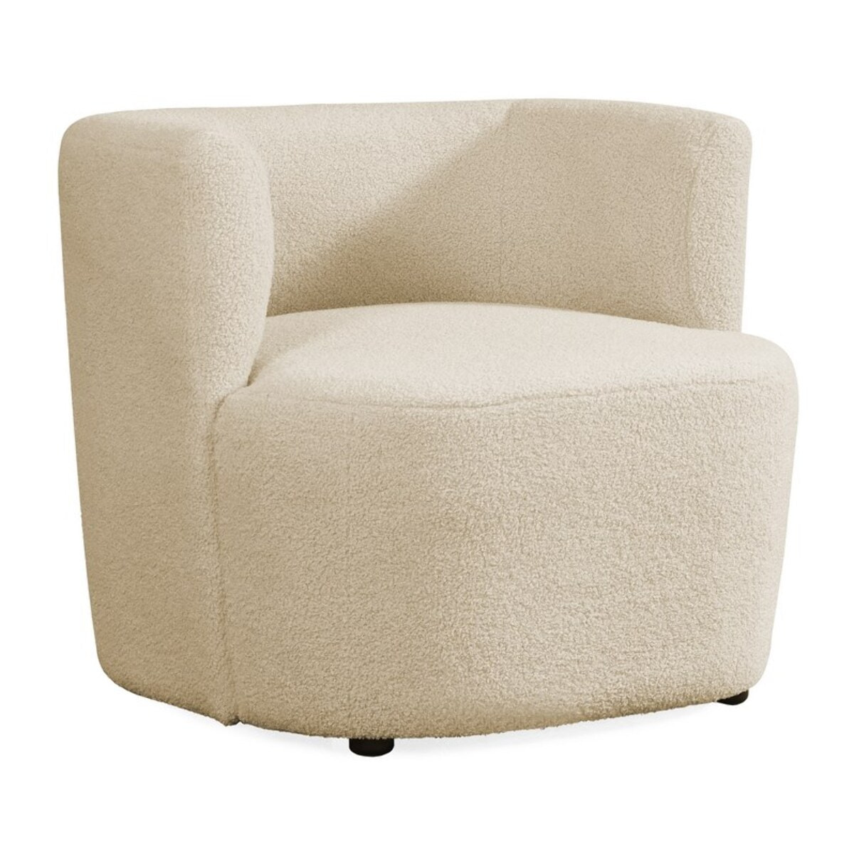 Poltrona teddy beige da interni 75x70x68 cm - Seattle