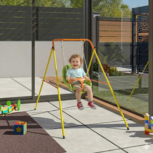 Balancelle bébé métal 1,2 m EMMA - 1 enfant