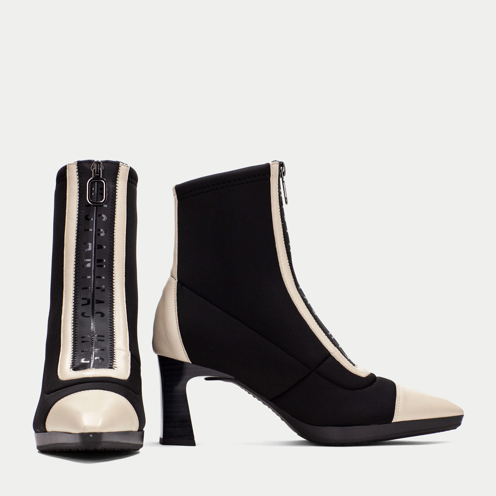 Botin Ankara Negro milk 7 cm