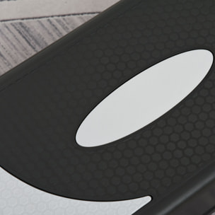 Tabla de Step Antideslizante Plá¡stico 80x31x10-20cm Negro