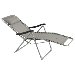 Fauteuil relax de jardin Silos Galet