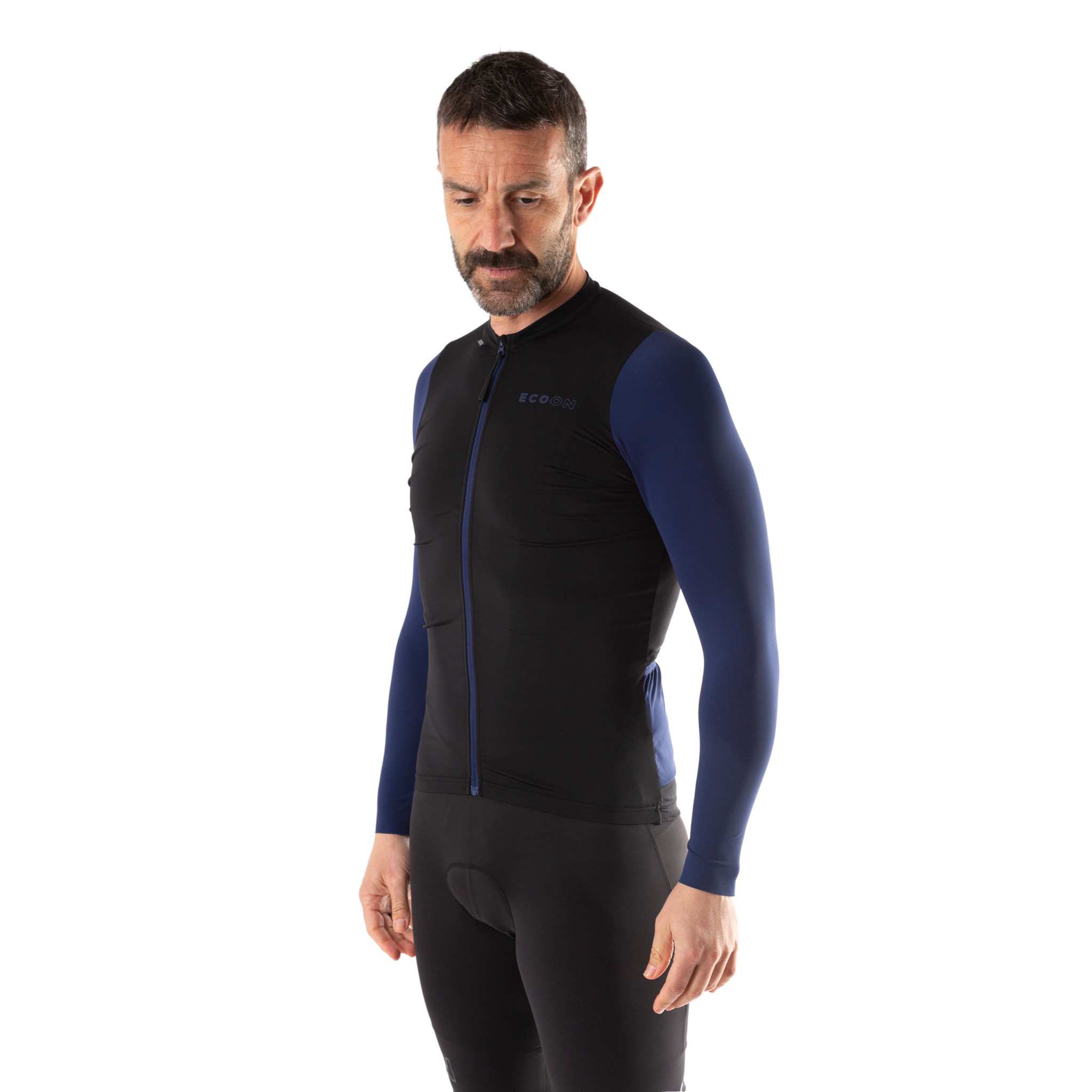 Maillot de manga larga ECOON modelo Bonneville en color Negro