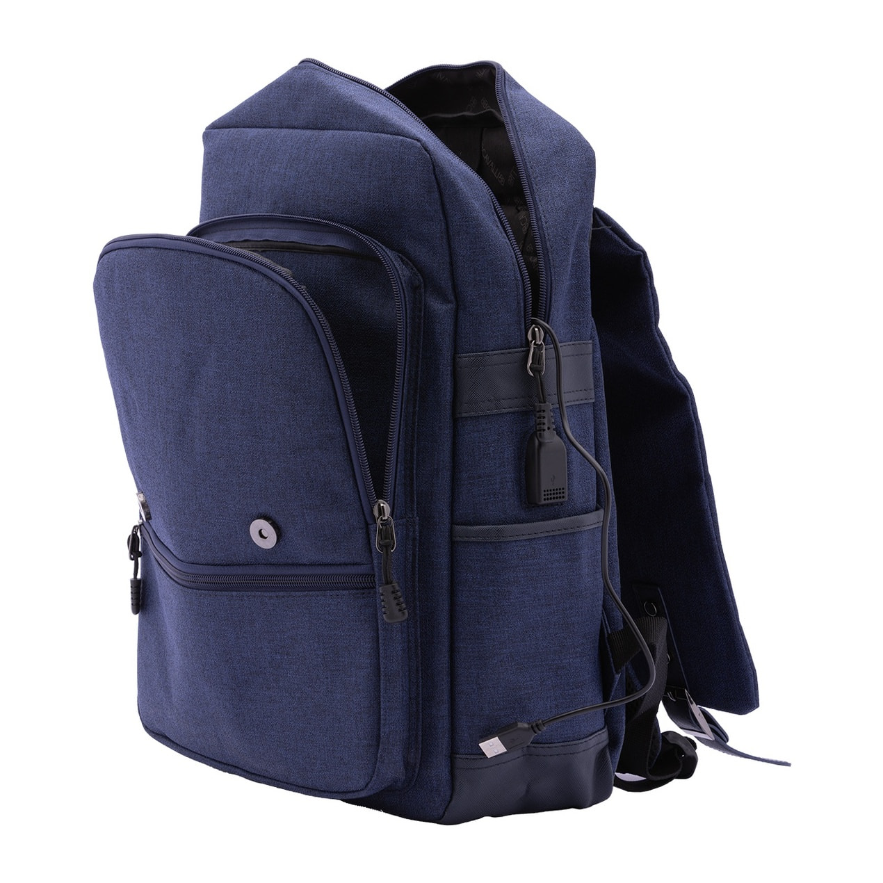 Zaino da uomo in poliestere - Modello False - Casual - 43.0 x 30.0 x 20.0 cm