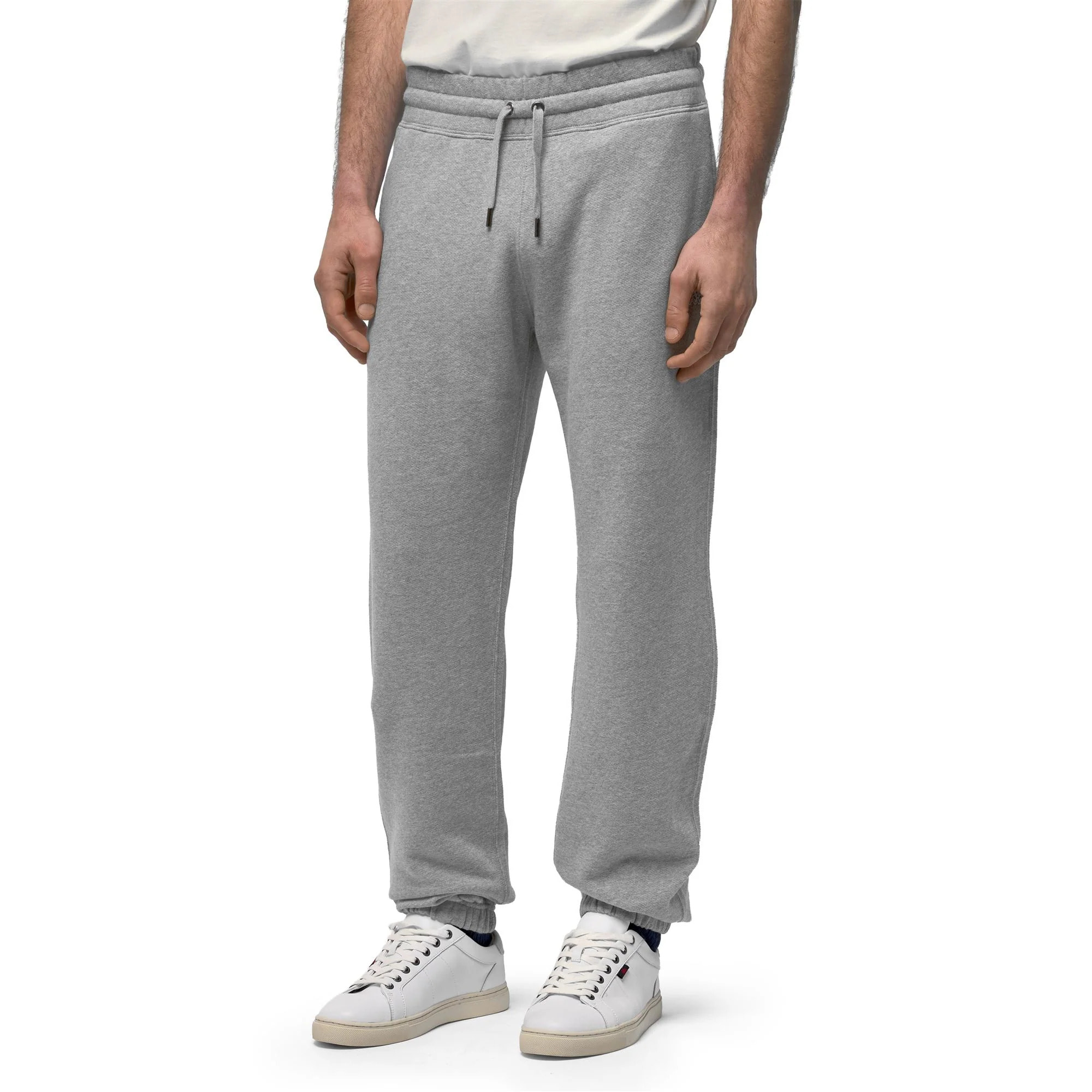 Kappa - Pantalones Hombre Gris - Shedir French Terry