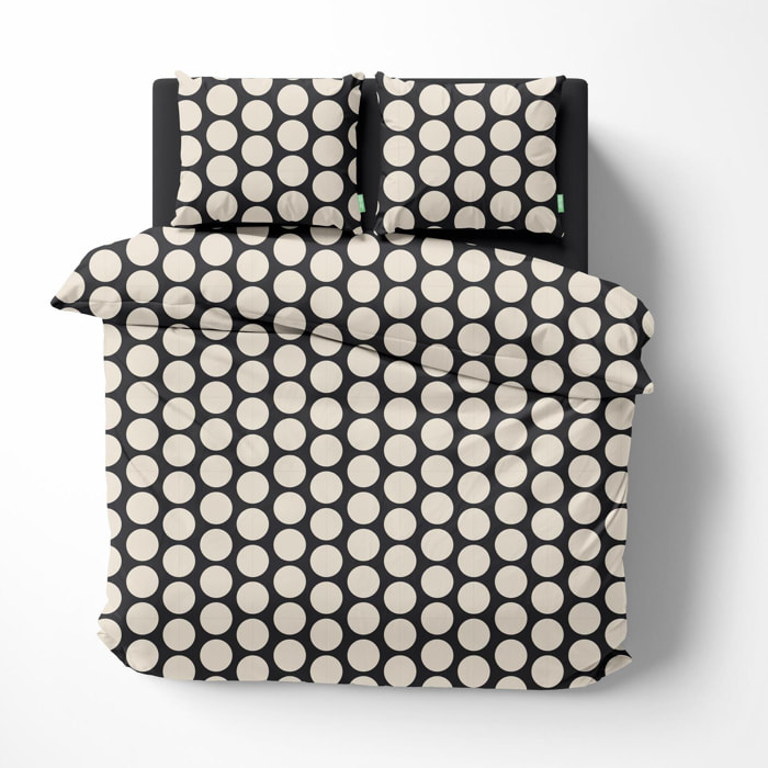 Set 4pzs funda nordica king: funda nordica (260x240cm c/ 30cm dobladillo) + sabana bajera (200x200 c/ 40cm solapa) + 2 almohada (50x85cm) 100% algodo