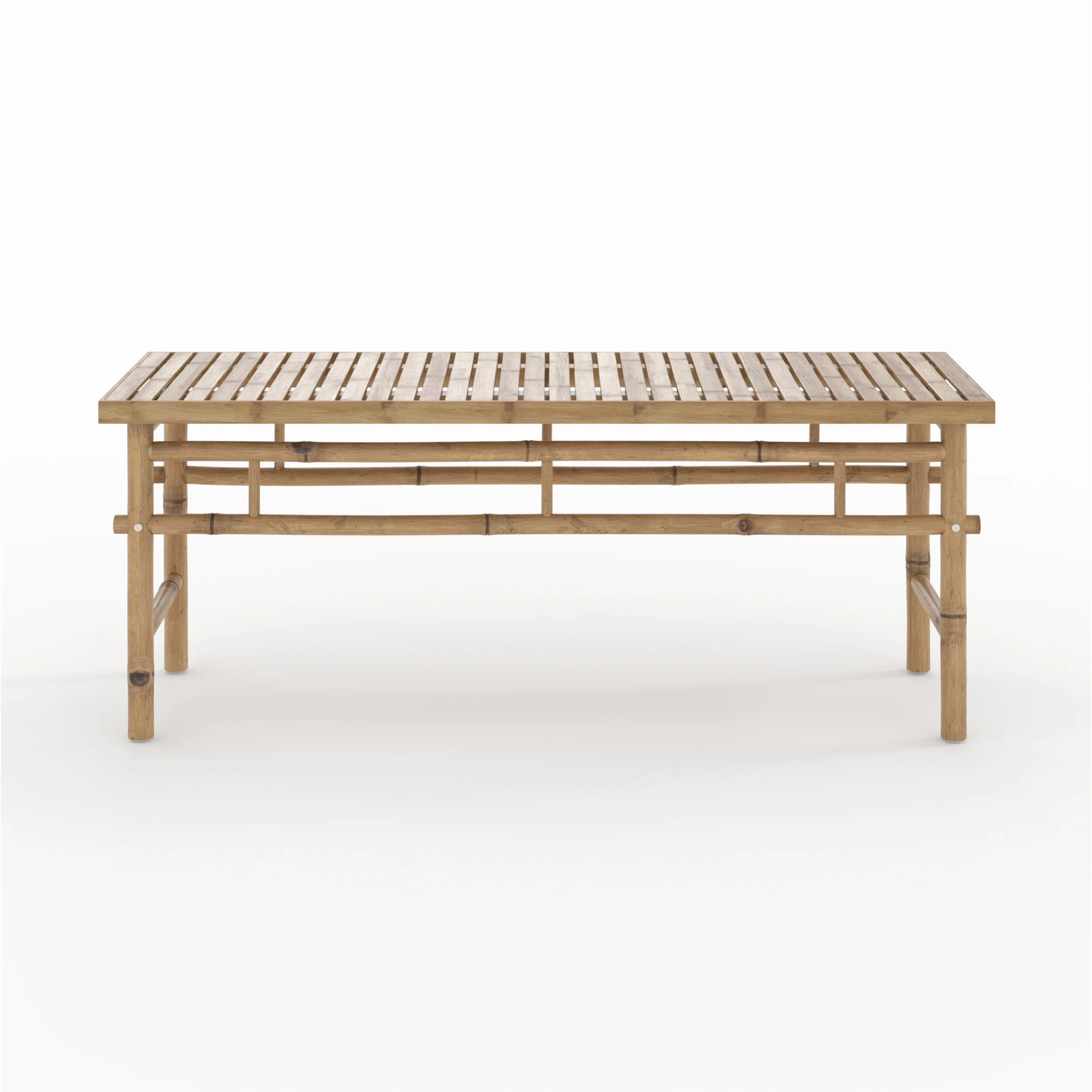 Banc de jardin 2 places en bambou - Vadella