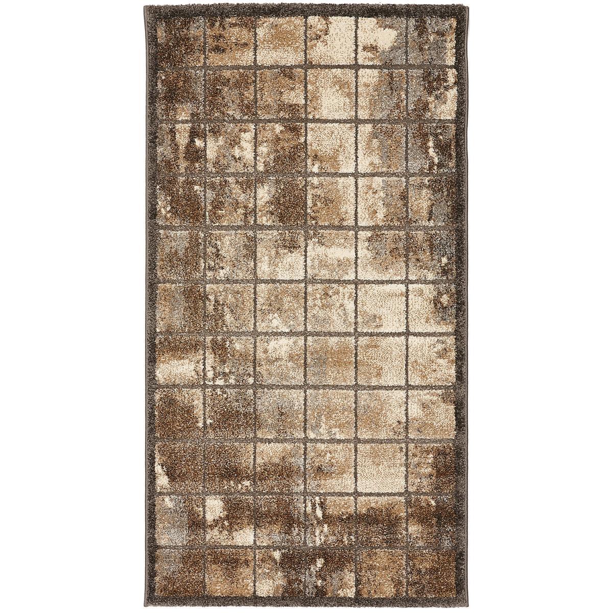Tapis salon et chambre tissé motif géométrique REPE