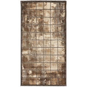 Tapis salon et chambre tissé motif géométrique REPE