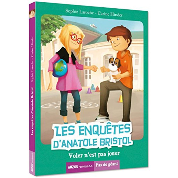 Carine Hinder | LES ENQUETES D'ANATOLE BRISTOL TOME 3- VOLER N'EST PAS JOUER (COLL PAS DE GEANT) | Livre d'occasion