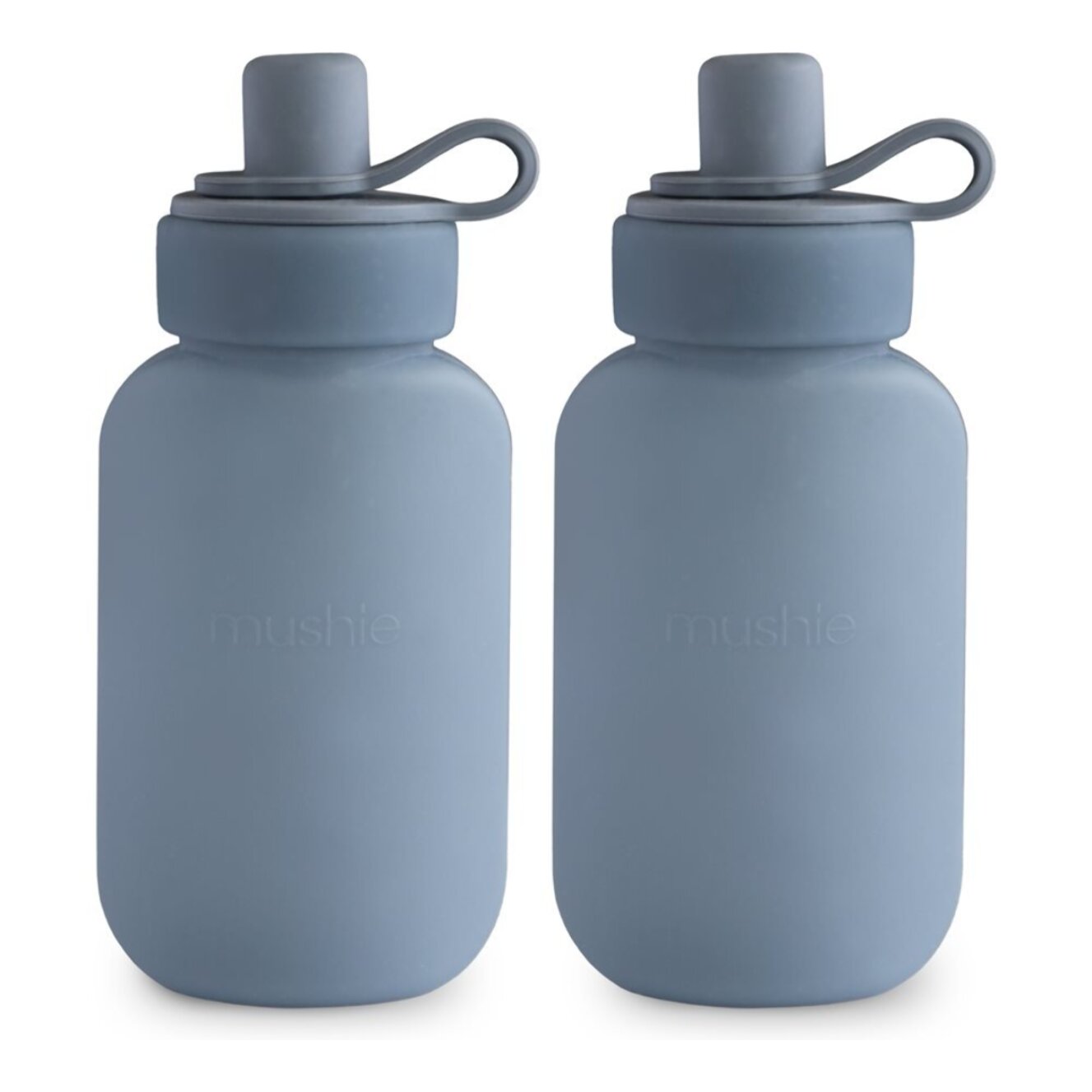 Mushie Pack 2 Bolsas Pure Silicona Solid