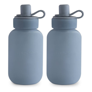 Mushie Pack 2 Bolsas Pure Silicona Solid