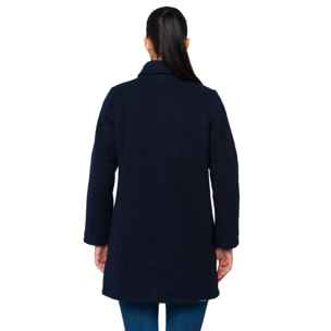 Cappotto Hot Buttered termico Akita blu navy