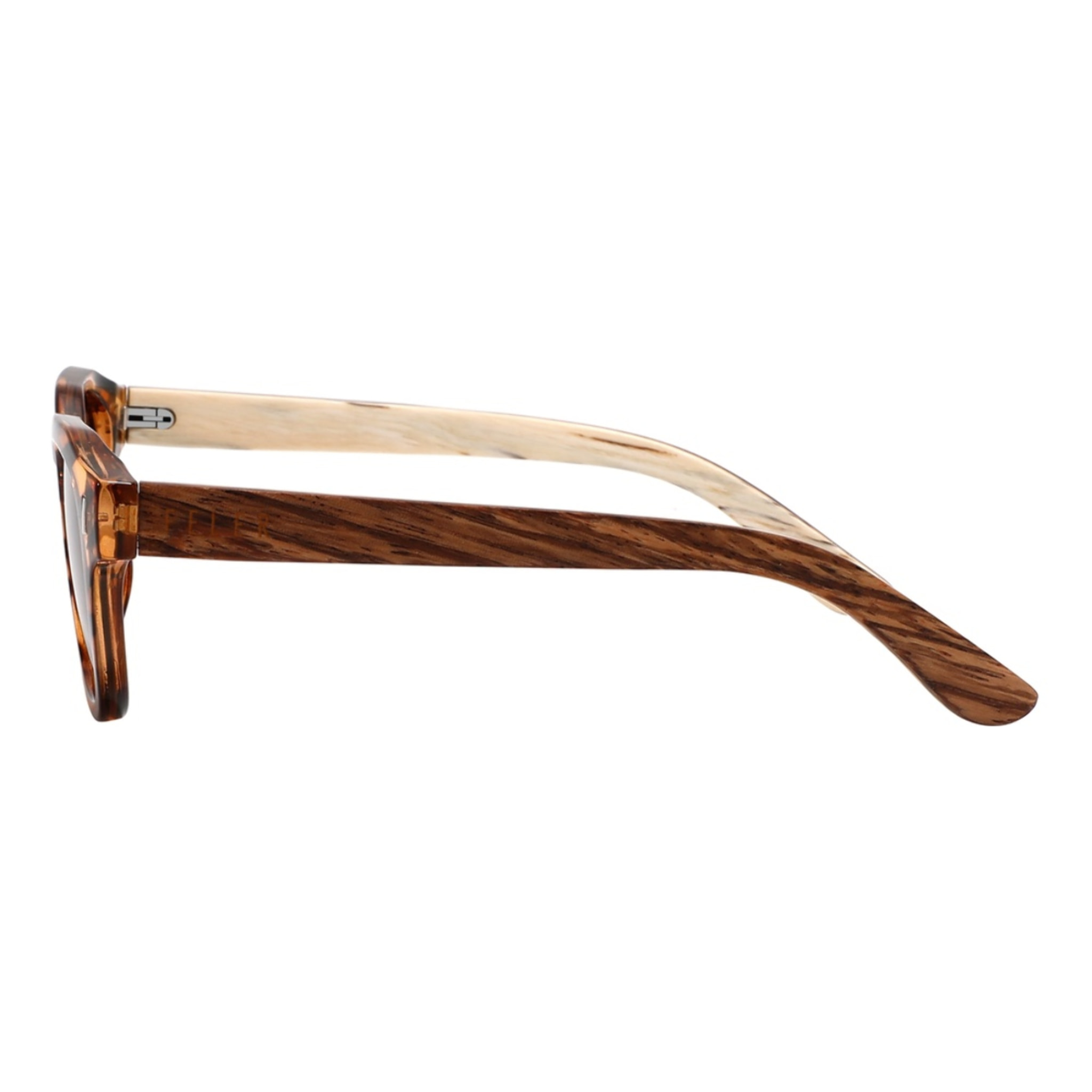 Gafas de Sol Feler 1559-2 Polarizadas de Madera Unisex 47 mm