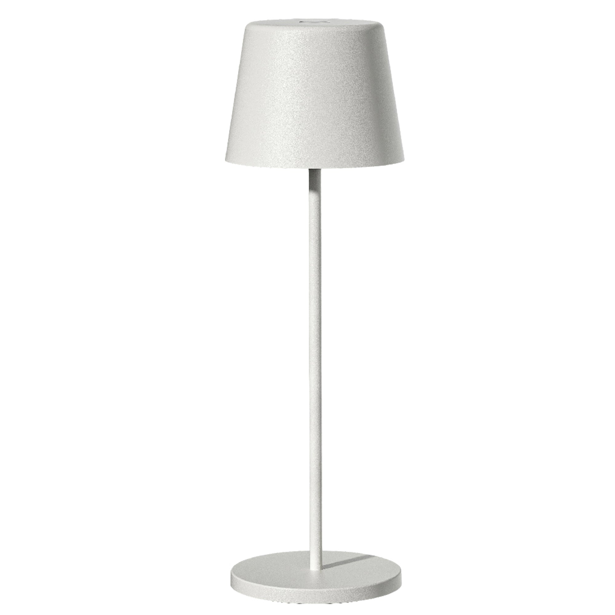 Lampe de table sans fil LED KELLY WHITE H38CM