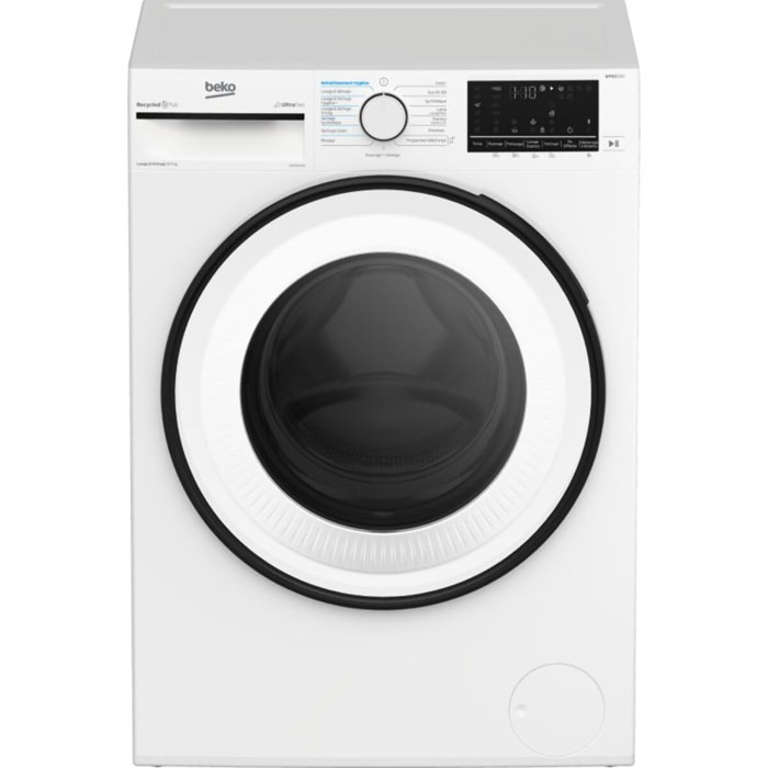 Lave linge séchant hublot BEKO B3D58545W