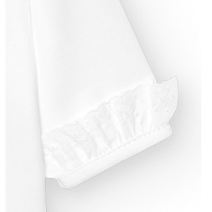 Body bebé manga larga cuello batista