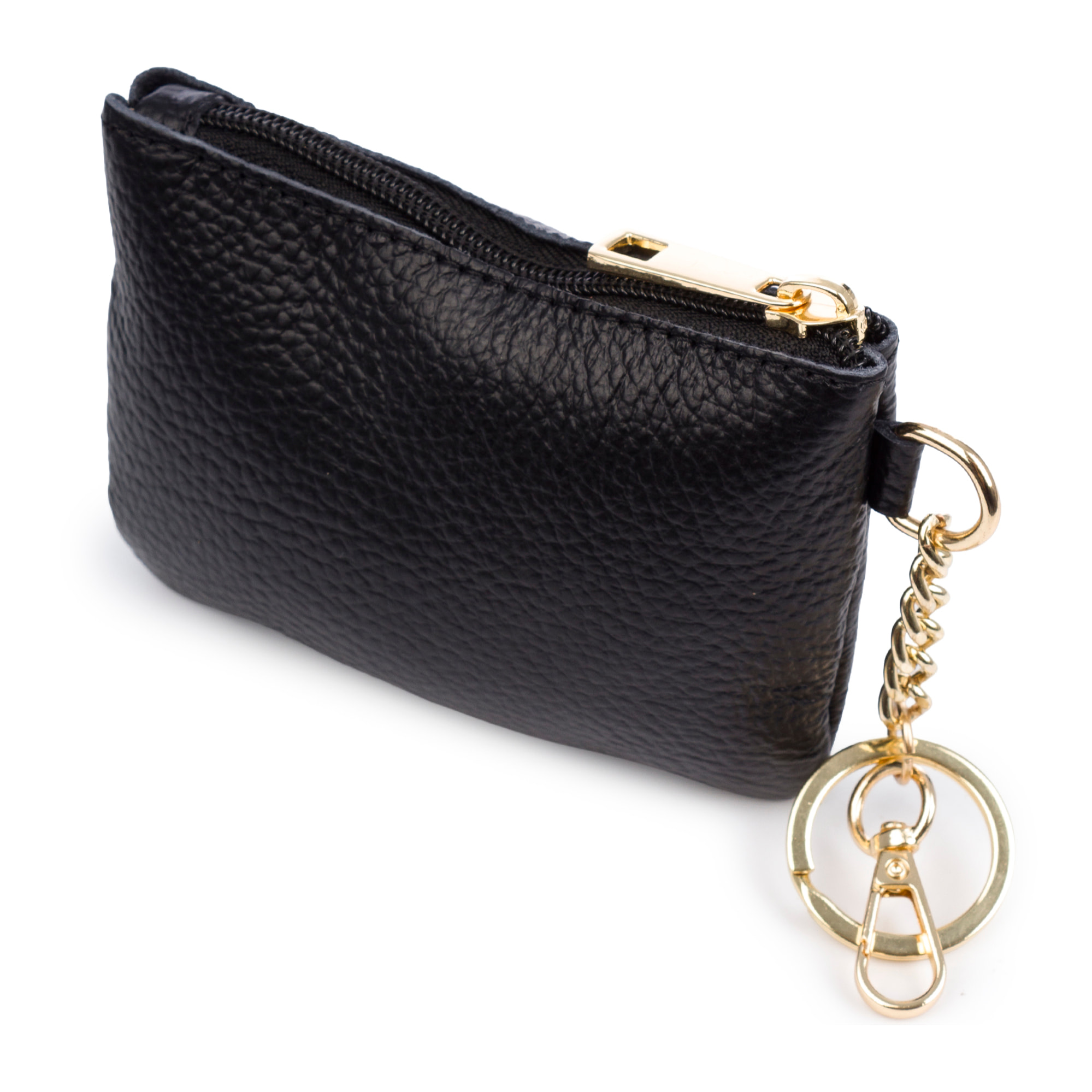 Bellosguardo Monedero Mujer. De piel auténtica acabado Dollaro con detalles metálicos.