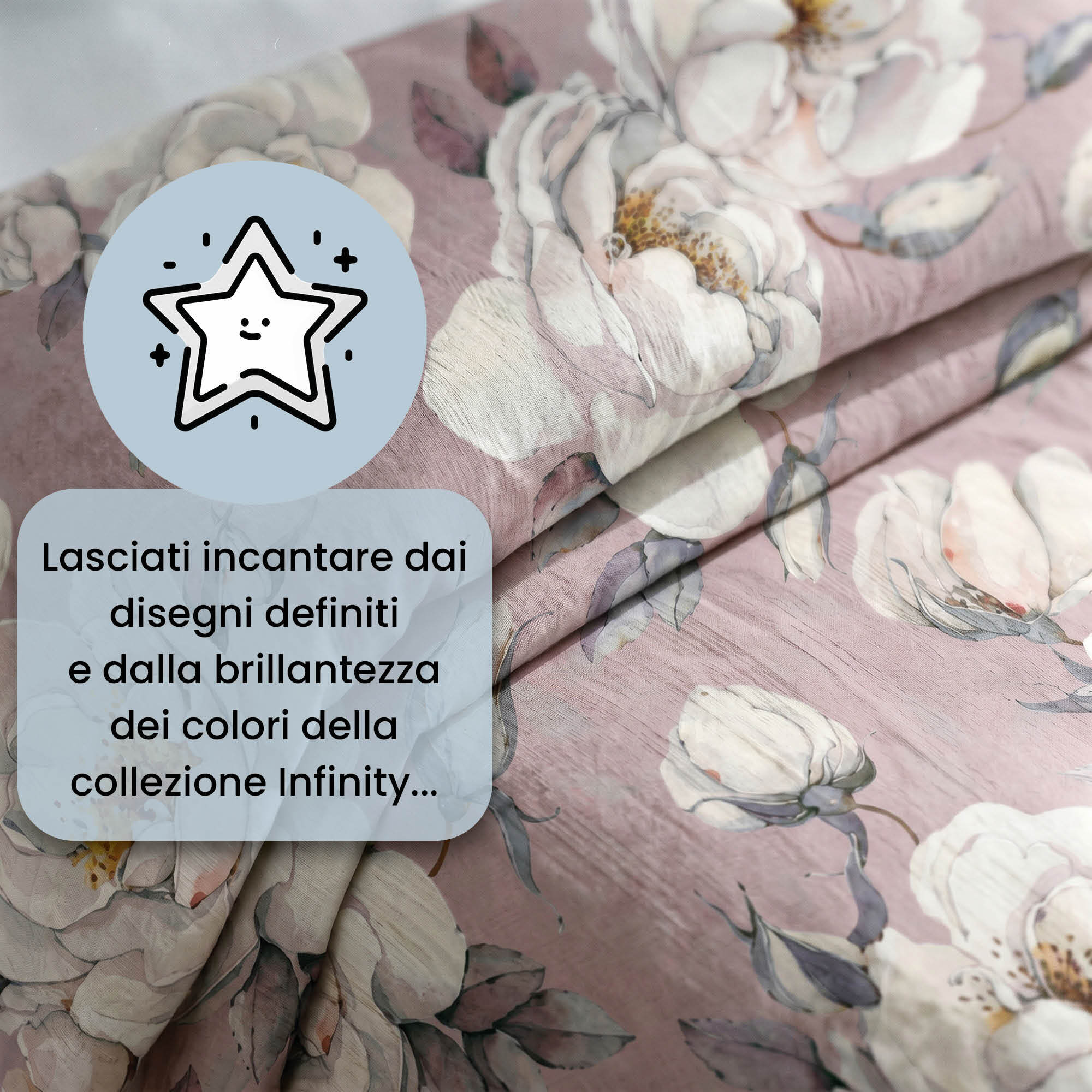 TRAPUNTA INVERNALE INFINITY - 300gr - 100% Microfibra - Made in Italy