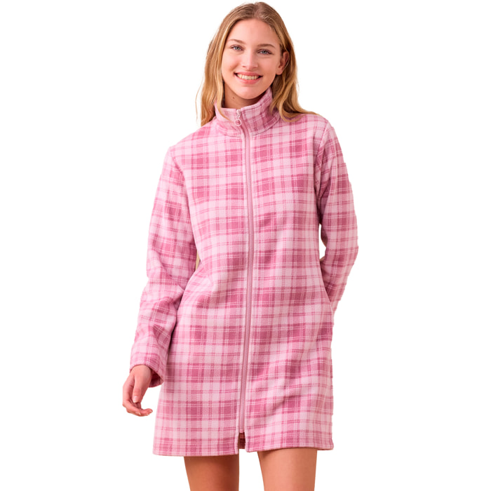 Vestaglia donna micropile articolo cuoricino. Noidinotte