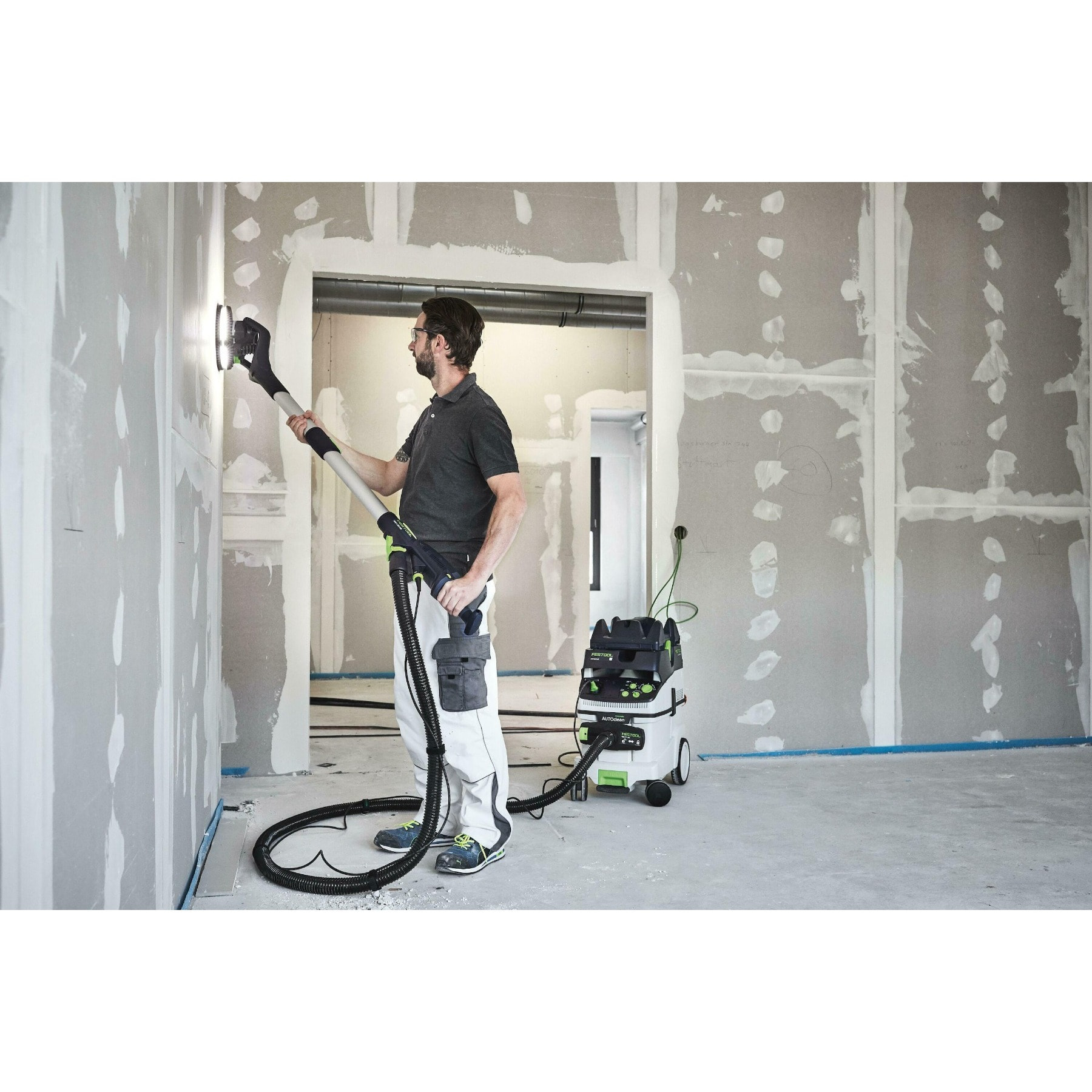 Kit ponceuse à bras et aspirateur LHS 2 225 EQI / CTM 36-SET - FESTOOL - 578425