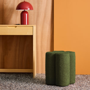 Pouf tabouret trèfle bouclette  CLOVER