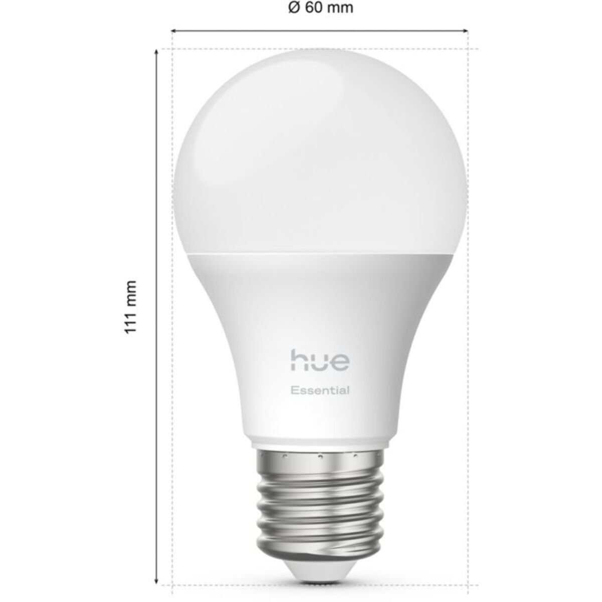 Ampoule LED connectée PHILIPS HUE Essential E27 White&Color Ambiance