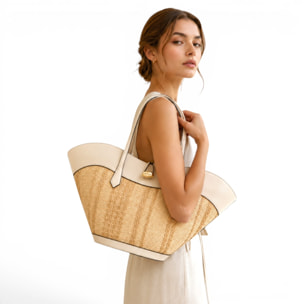 Borsa a spalla Cheval Firenze Miranda Max S/S Beige