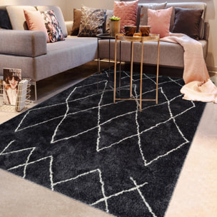 Tapis berbère tissé motif ethnic HAHE