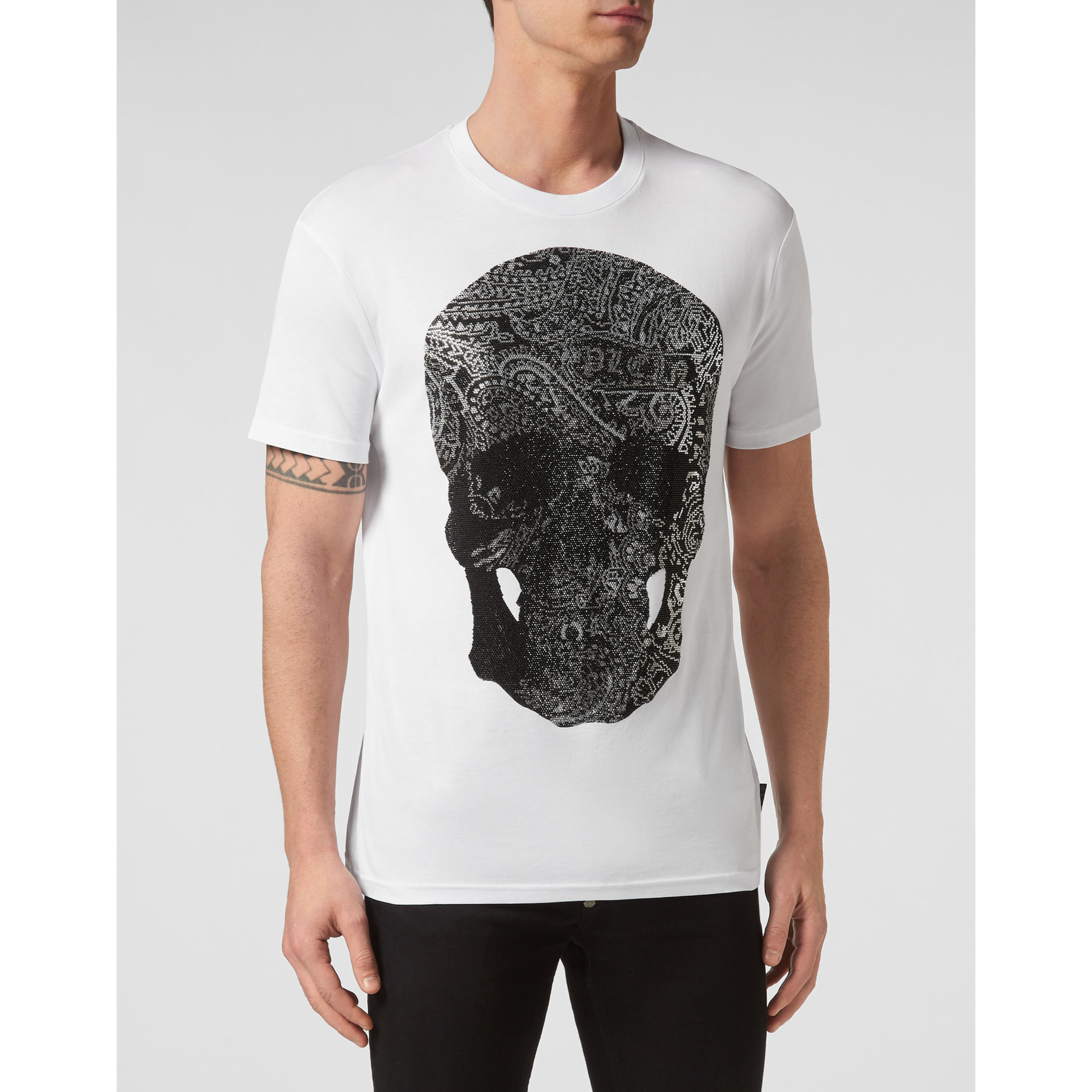 PHILIPP PLEIN Camiseta Cuello Redondo PAISLEY