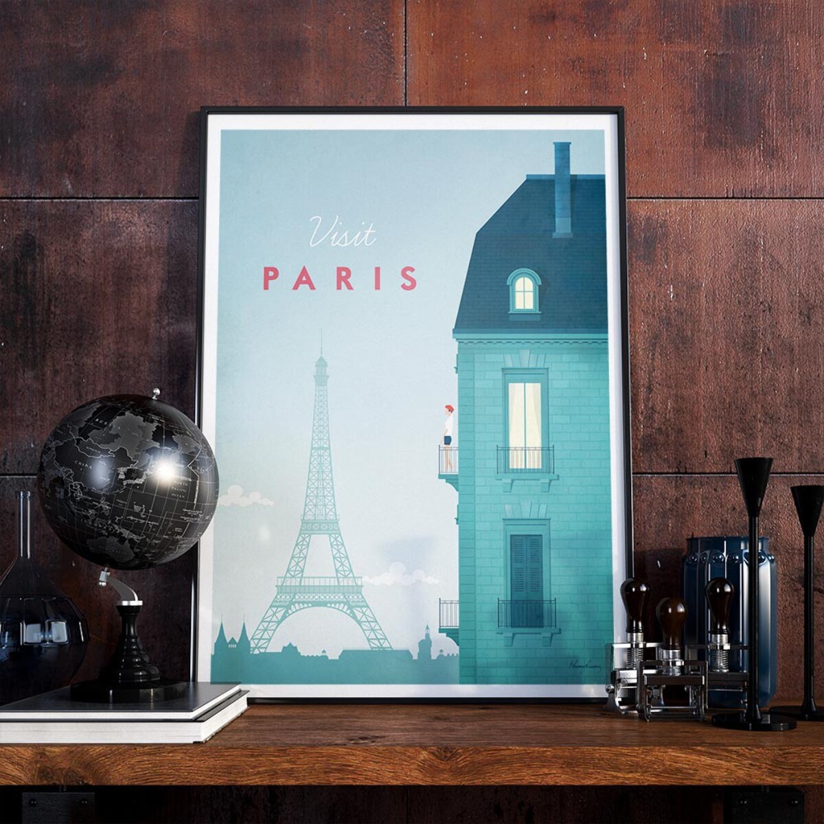 Affiche - Visit Paris - Henry Rivers