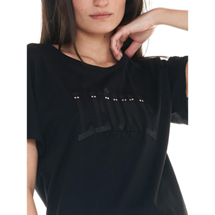 Camiseta mujer Cristal Shine logo grande