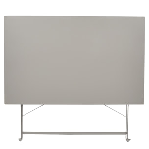 Table Repas Pliante Palerme Taupe 110x70x71cm
