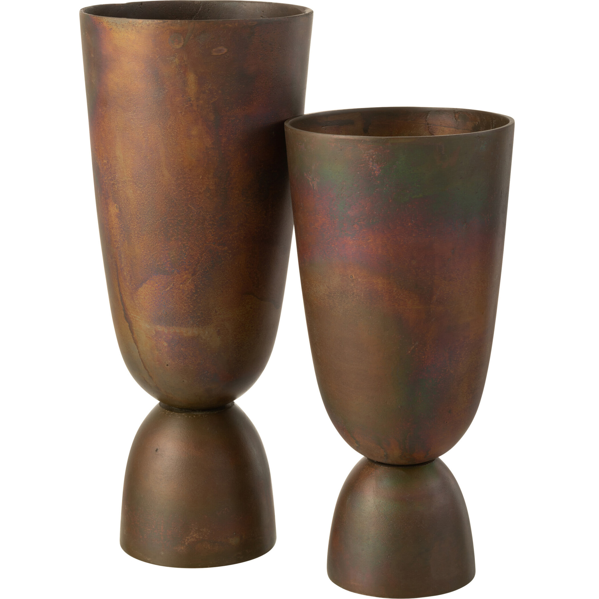 J-Line vase Thor - aluminium - bronze - large