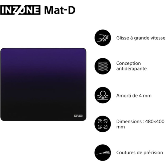 Tapis de souris SONY INZONE MAT-D